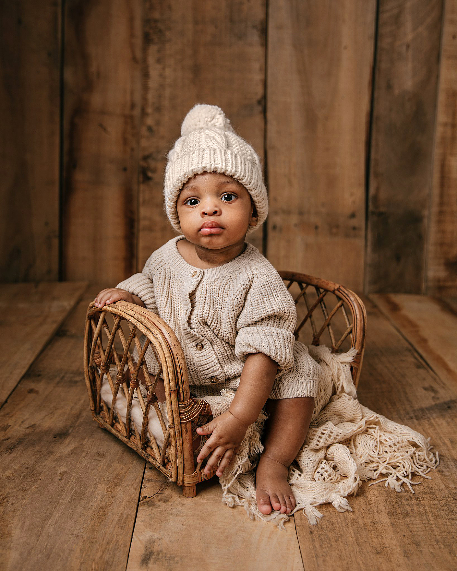 Baby boy sitter bear outfit photo shoot in studio Hereford, Herefordshire, Cheltenham, Gloucester